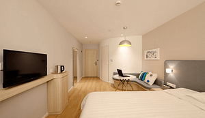 nice hotel room